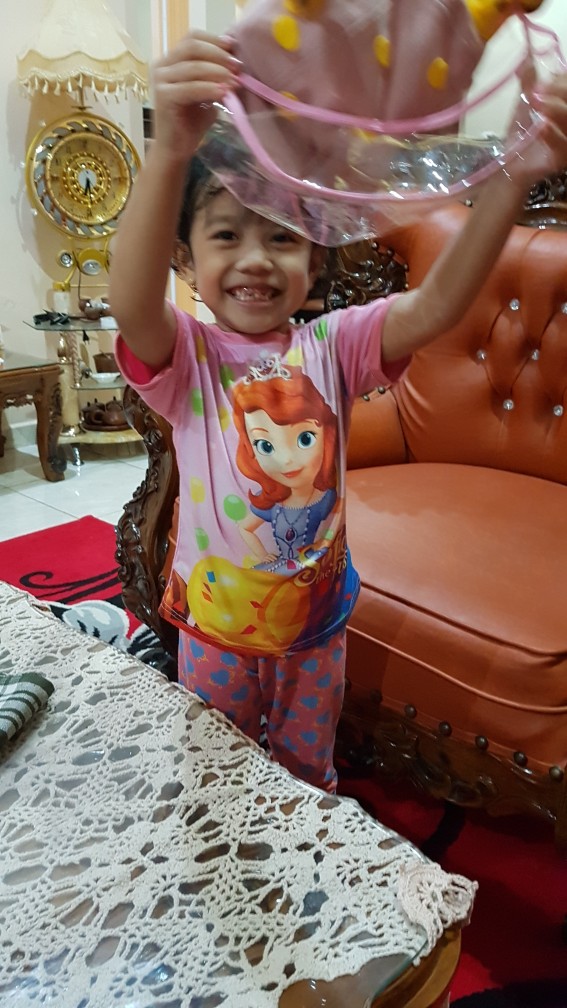 Ready Siap Kirim Face Shield Anak Anti Droplet Umur 1-6th