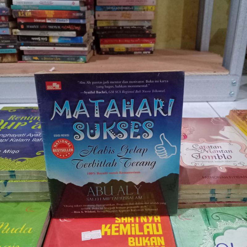 ( PROMO ) Obral buku bacaan islami murah serba 10.000 ( 10rb ) // motivasi islami // novel Islam // pengetahuan Islam // quanta // belanoor-Matahari sukses