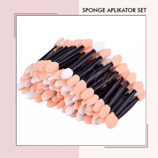 10pcs sponge aplikator sponge eyeshadow spons nail art sponge make up chrome mirror