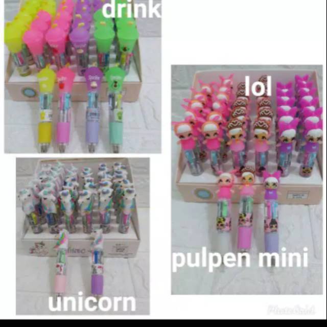 

Pulpen mini 4wrn Lol, dll