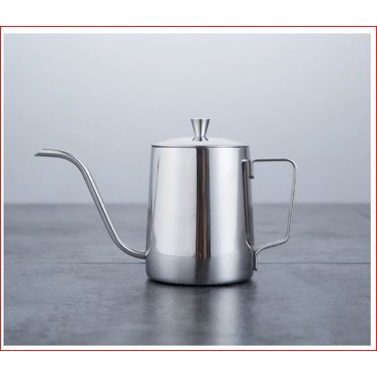 Teko Ketel Pour over V60 Stainless Steel ada penutup 350 mL