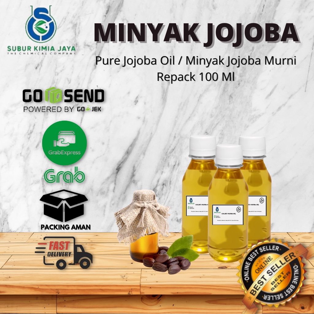 

GOLDEN JOJOBA OIL COSMETIC GRADE 100 ML Premium