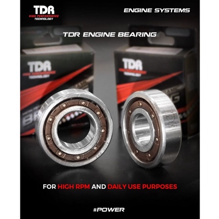 BEARING TDR 6300 2RS RODA DEPAN YAMAHA BEBEK