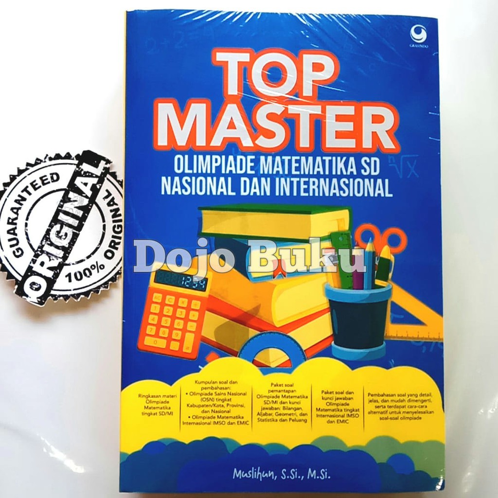 TOP Master Olimpiade Matematika SD Nasional &amp; Internasional by Muslihun, S.SI., M.Si