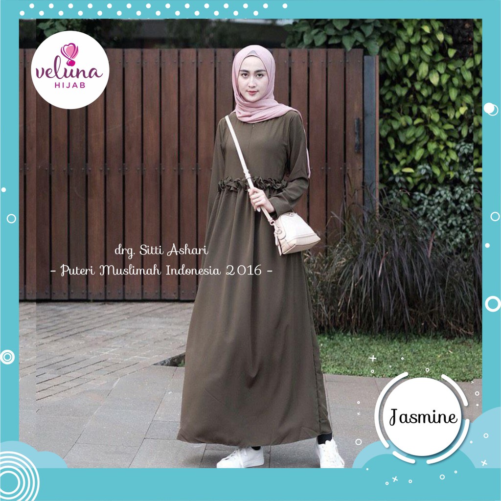 77 Model Baju Muslim Untuk Orang Gemuk Tahun 2016 Terbaik