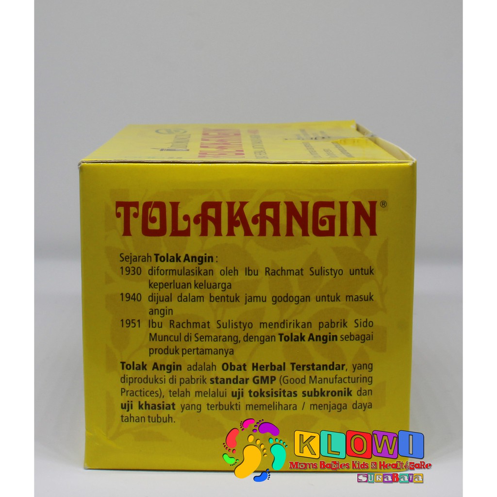 TOLAK ANGIN CAIR + MADU 15 ML 1BOX (12 SACHETS)