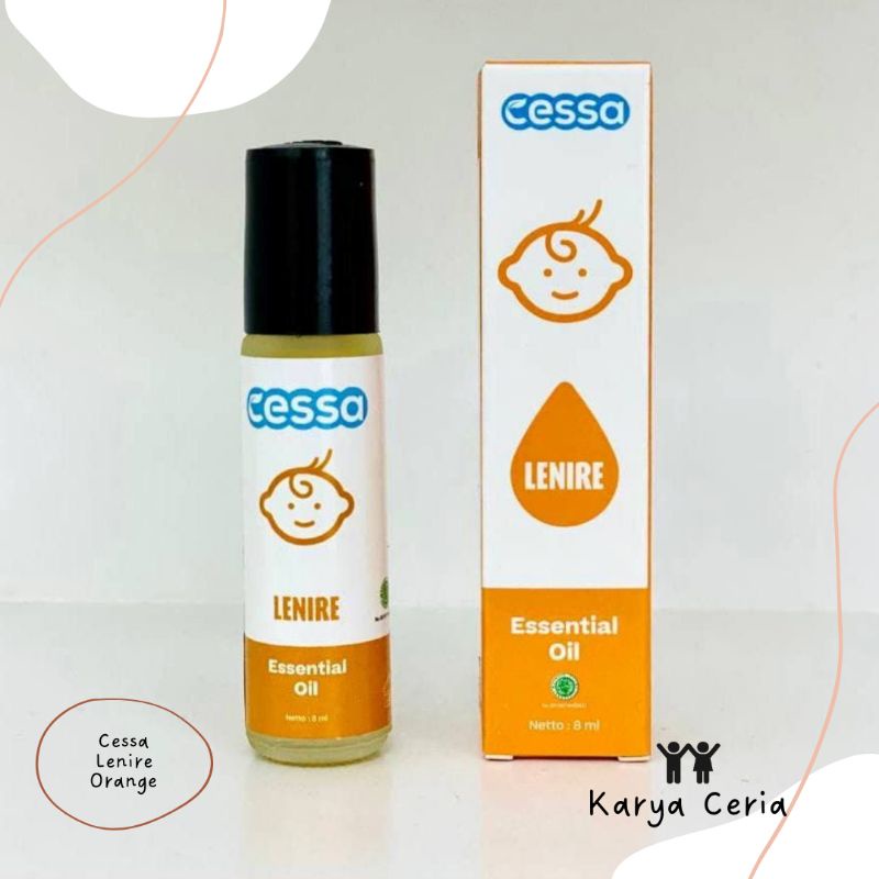 Cessa Lenire - Essential Oil Menenangkan Bayi Rewel Warna Kuning