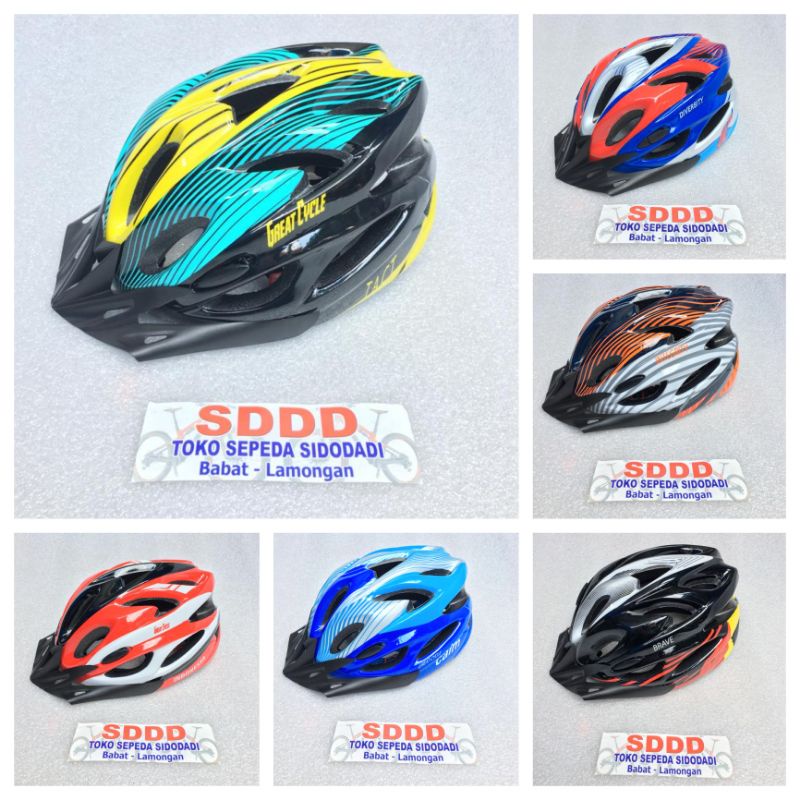 Helm Sepeda Singletrex Great Cycle Kona untuk Sepeda Lipat MTB Murah