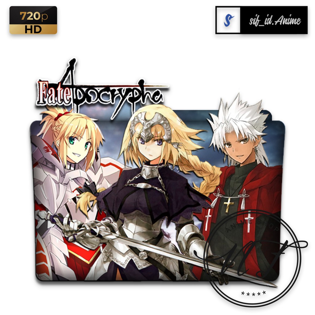 Dvd Anime Fate Apocrypha Sub Indo Shopee Indonesia