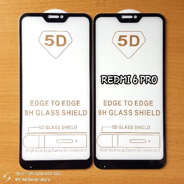 TEMPERED GLASS WARNA FULL COVER XIAOMI REDMI 6 PRO / MI A2 LITE