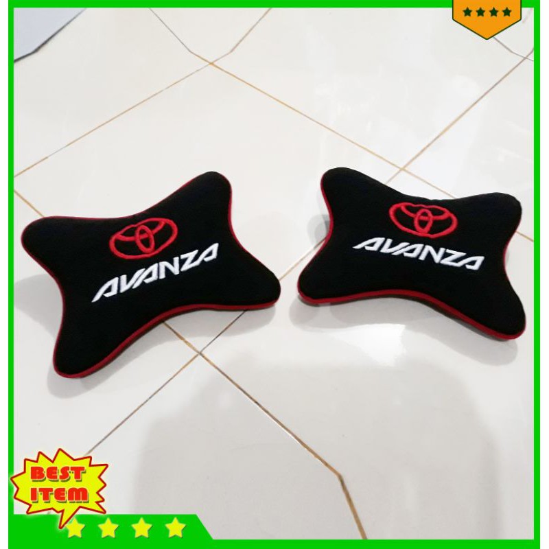 headrest mobil toyota avanza bantal mobil aksesoris interior mobil avanza
