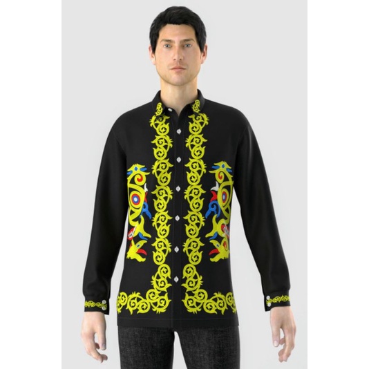 baju adat Dayak belusu Kalimantan Utara