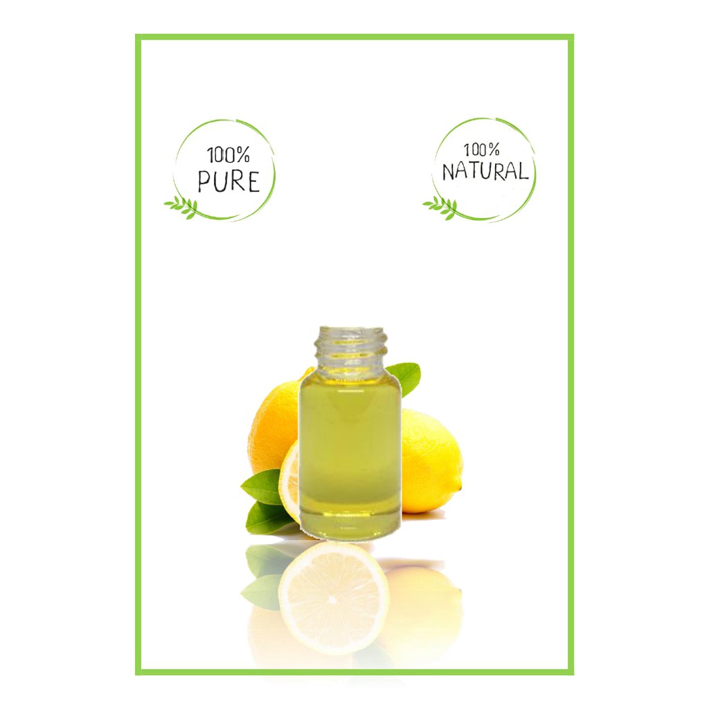Pure Lemon Essential Oil / Minyak Esensial Atsiri Lemon Murni 1Liter
