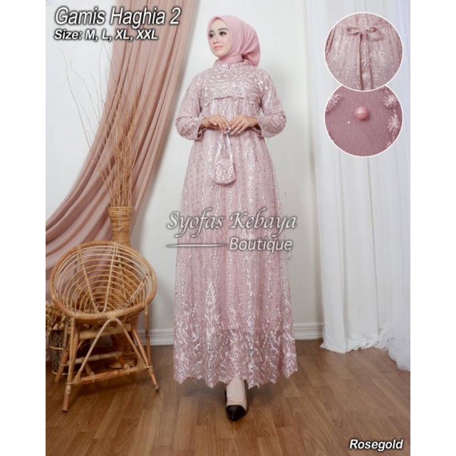 GAMIS WANITA - GAMIS MODERN - GAMIS HAGHIA 2 TERABARU