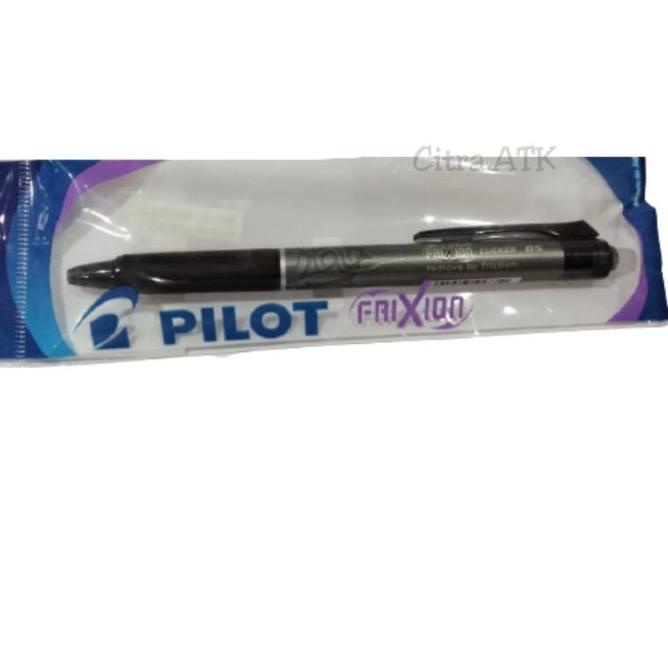 

❤[⚡PECIAL PRICE !!!]❤ Pulpen Hapus / Pen Pilot BLRT-FR5 Frixion Clicker Black paling murah