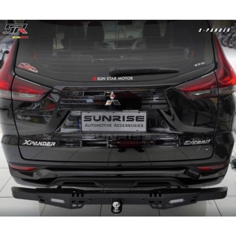 BUMPER TOWING DEFENDER MITSUBISHI XPANDER SUPER QUALITY HITAM