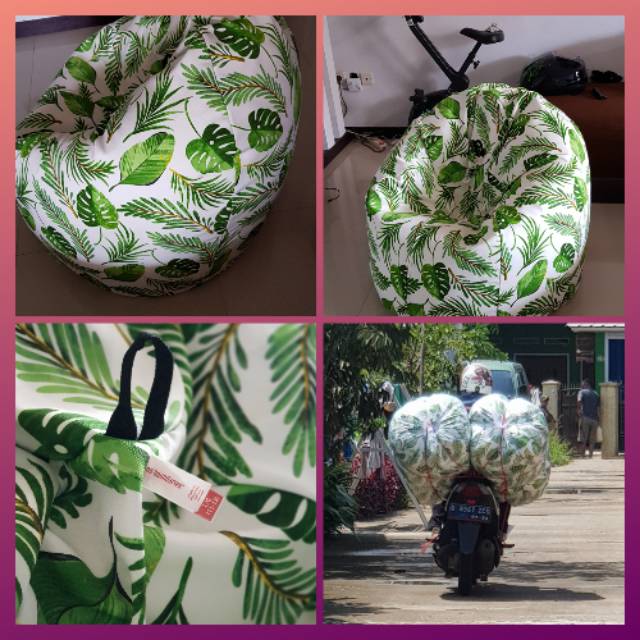 

BEANBAG PREMIUM KANVAS TERMASUK ISI