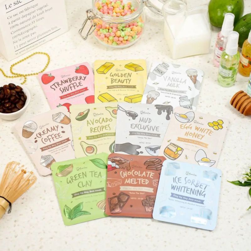 [READY] MASKER ORGANIK LEA GLORIA 20 GRAM/ ORGANIC MASK LEA GLORIA 20 GRAM / MASKER LEA GLORIA LAMON