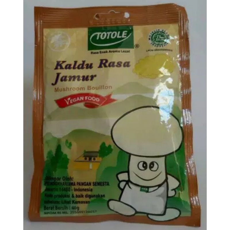 

TOTOLE KALDU RASA JAMUR 40GR