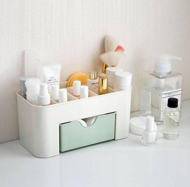 RAK KOSMETIK LACI MEJA KOSMETIK STORAGE BOX ORGANIZER RAK SERBAGUNA