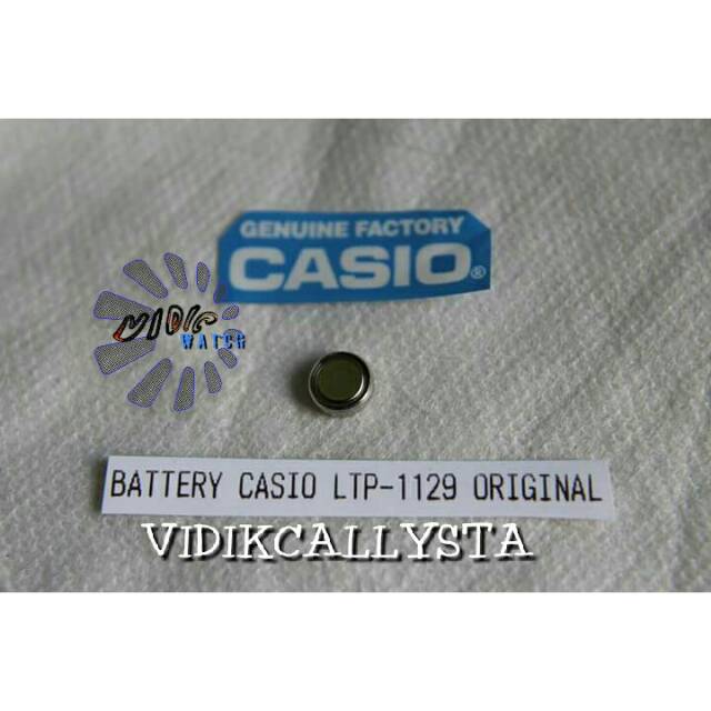 BATRE BATREI BATERAI CASIO LTP1129 LTP-1129 LTP 1129 ORIGINAL ORI GARANSI