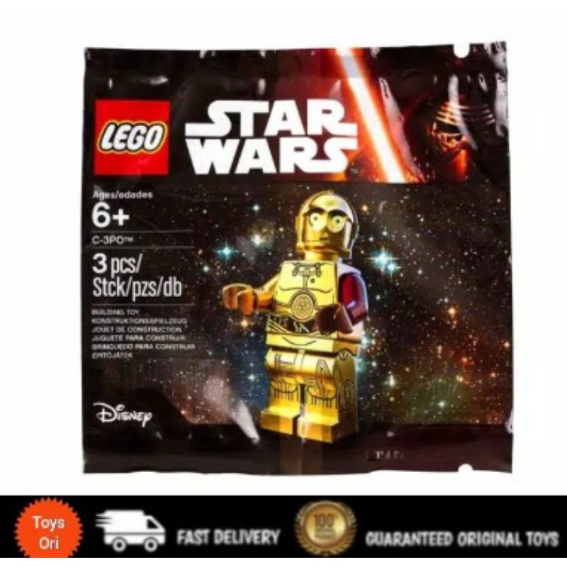 Bricks Lego Star Wars Polybag C-3PO