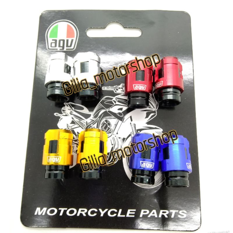 Tutup Pentil Variasi AGV CNC  Tutup Ban Accessories Motor Universal