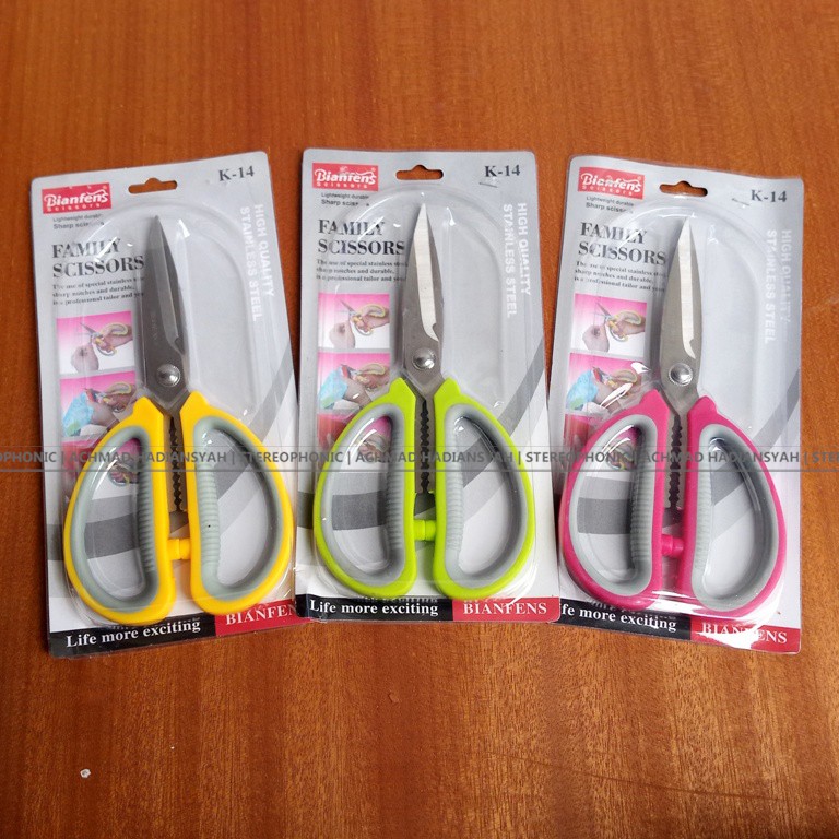 

Gunting Family Scissors 19cm - Gunting Kertas - Gunting Besar - Hijau