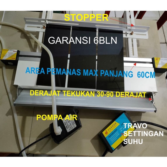 MESIN TEKUKAN ACRYLIC ALAT PEMANAS BENDING ACRYLIC BISA SETTING SUHU