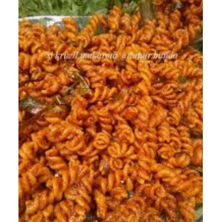 (TERMURAH) Makaroni Spiral/ Ulir Balado isi 250 Gram 1/4 kg