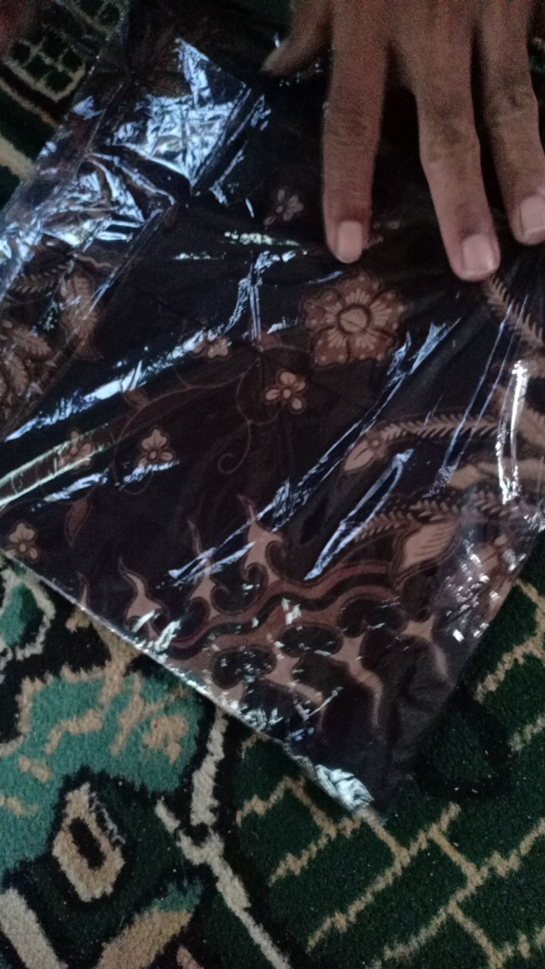 Size M L Xl Xxl Bswart Batik Hrb026 Kenongo Hem Panjang Padi Pekalongan M L Xl Xxl