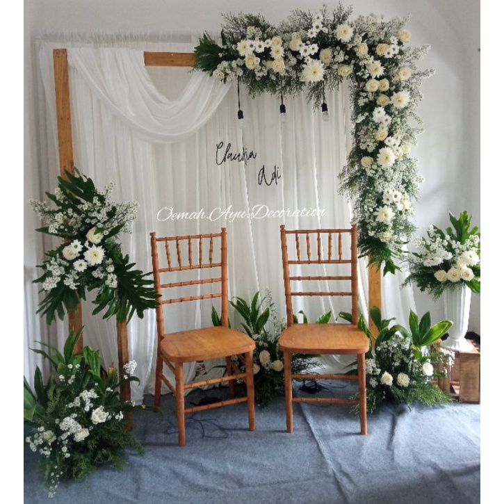 SEWA BACKDROP/ DEKORASI | DEKOR MINIMALIS