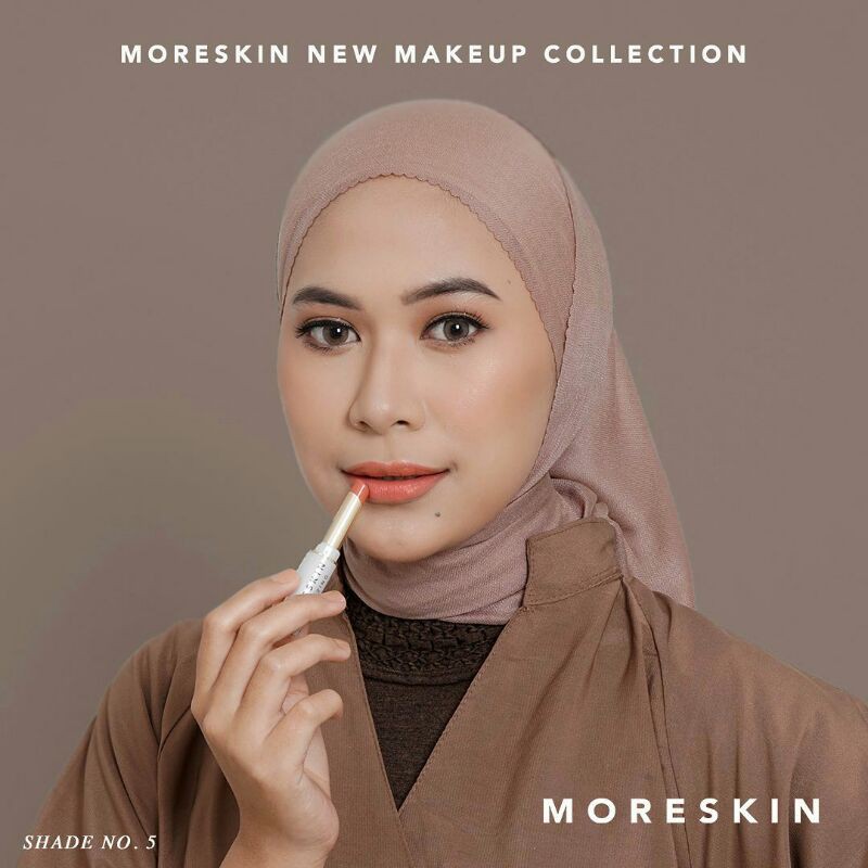 Lipstik Moreskin Mosturizer MM05(warna orange/bata)