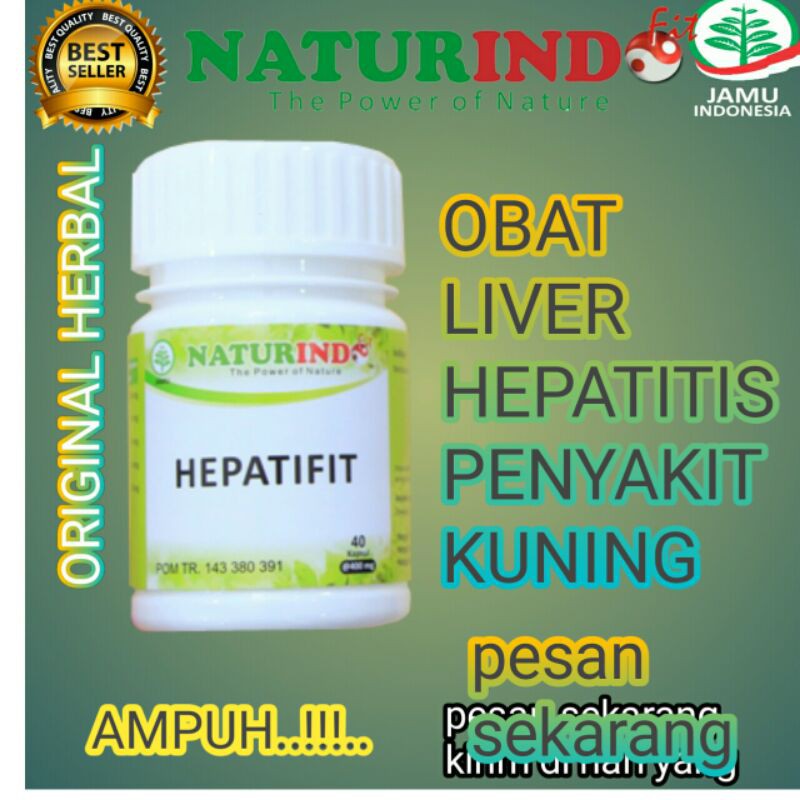 

Obat liver hepatitis penyakit kuning ampuh HERBAL NATURINDO HEPATIFIT