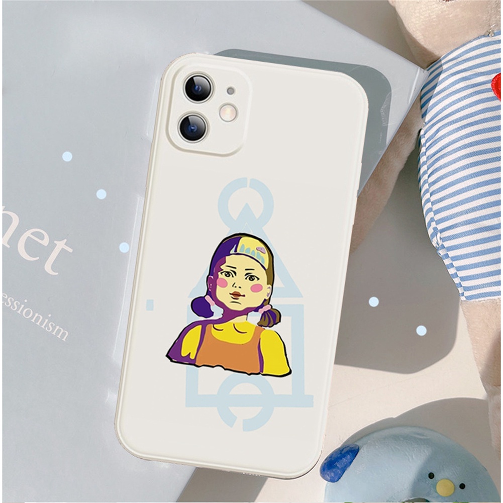 Soft Case Hp Gambar Cumi-Cumi Untuk Apple