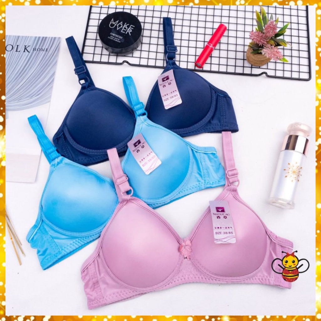 Bra Wanita Fashion BH Busa Tanpa Kawat Good Quality