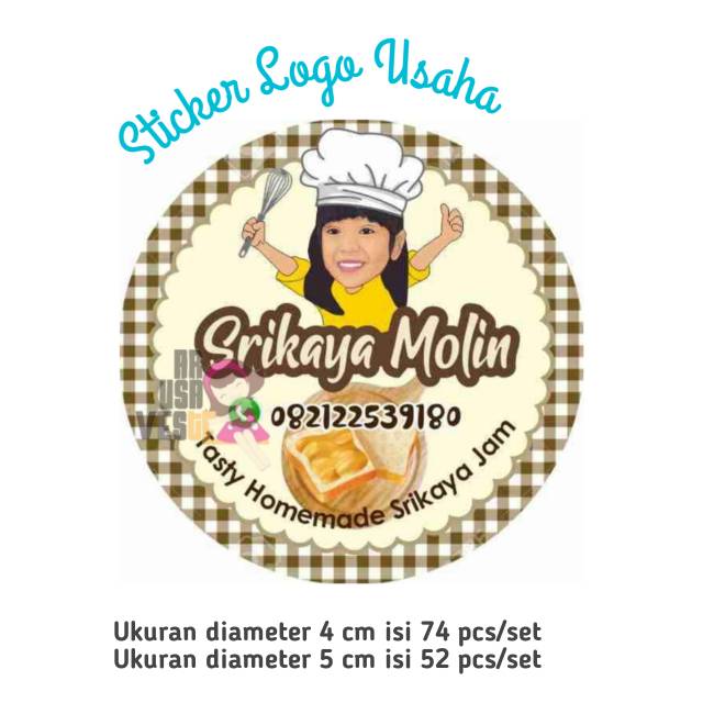 

STICKER LOGO USAHA