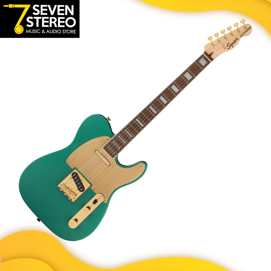 Squier 40th Anniversary Gold Edition Telecaster Sherwood Green