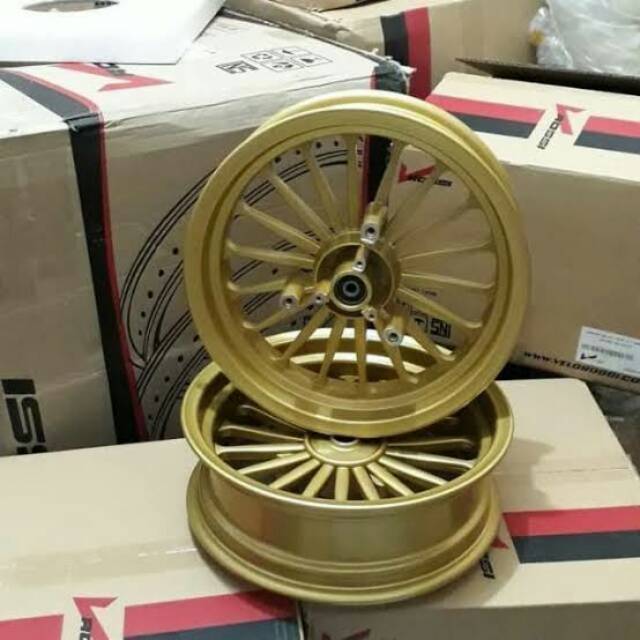 Velg Galaxy MAX Vrossi Ring 13 model Daytona NMAX GOLD