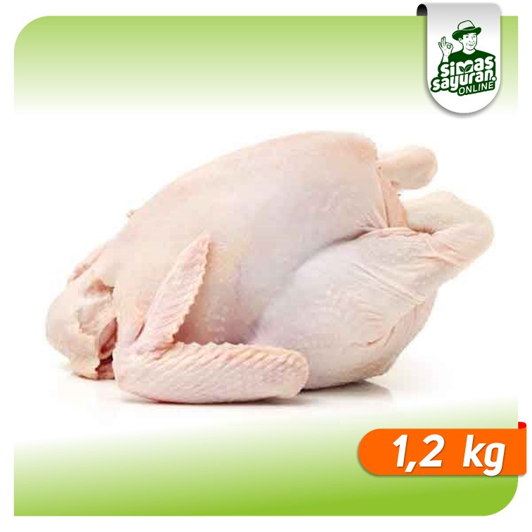 

Ayam Potong Utuh Broiler 1,2 kg