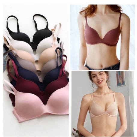 YAGOO  - Bra Sport Wanita BH Push Up Bra Tanpa Kawat Underwear Seamless Bra09