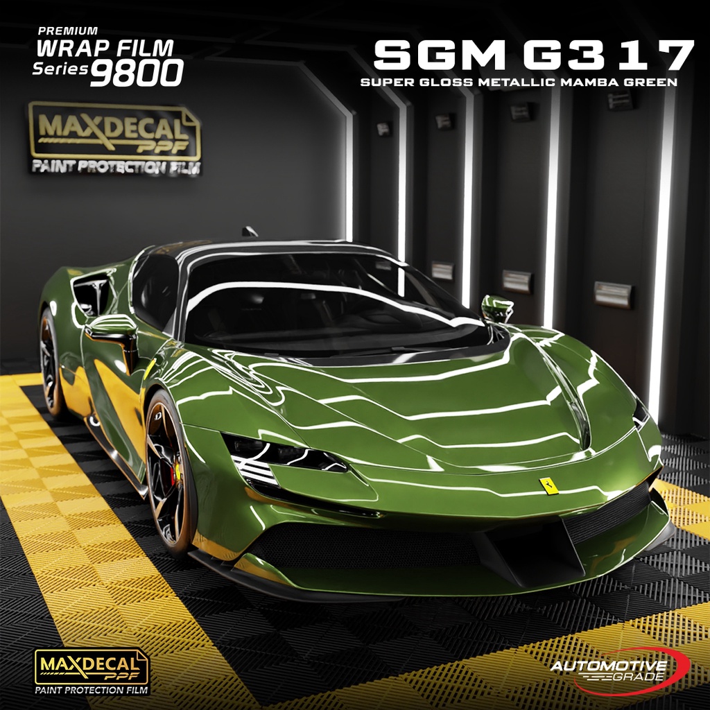 Maxdecal Premium Wrap Film 9800 - MAMBA GREEN