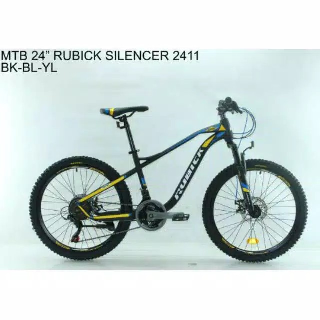 Sepeda MTB 24 Rubick Silencer By United