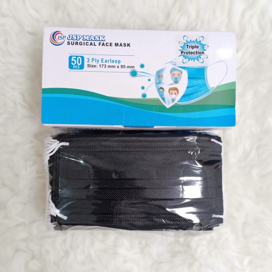 Masker Earloop 3ply Kemenkes original embos isi 50pcs Masker Non Medis Masker Non Surgical