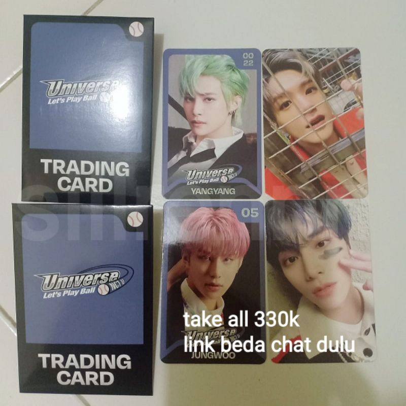 Trading card TC let's play ball Jeno yangyang xiaojun jungwoo