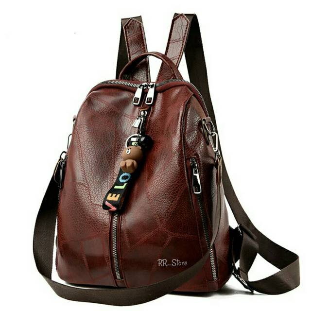 [FREE GANTUNGAN] TAS RANSEL SEDNA WANITA FASHION SEKOLAH ORIGINAL IMPORT MURAH