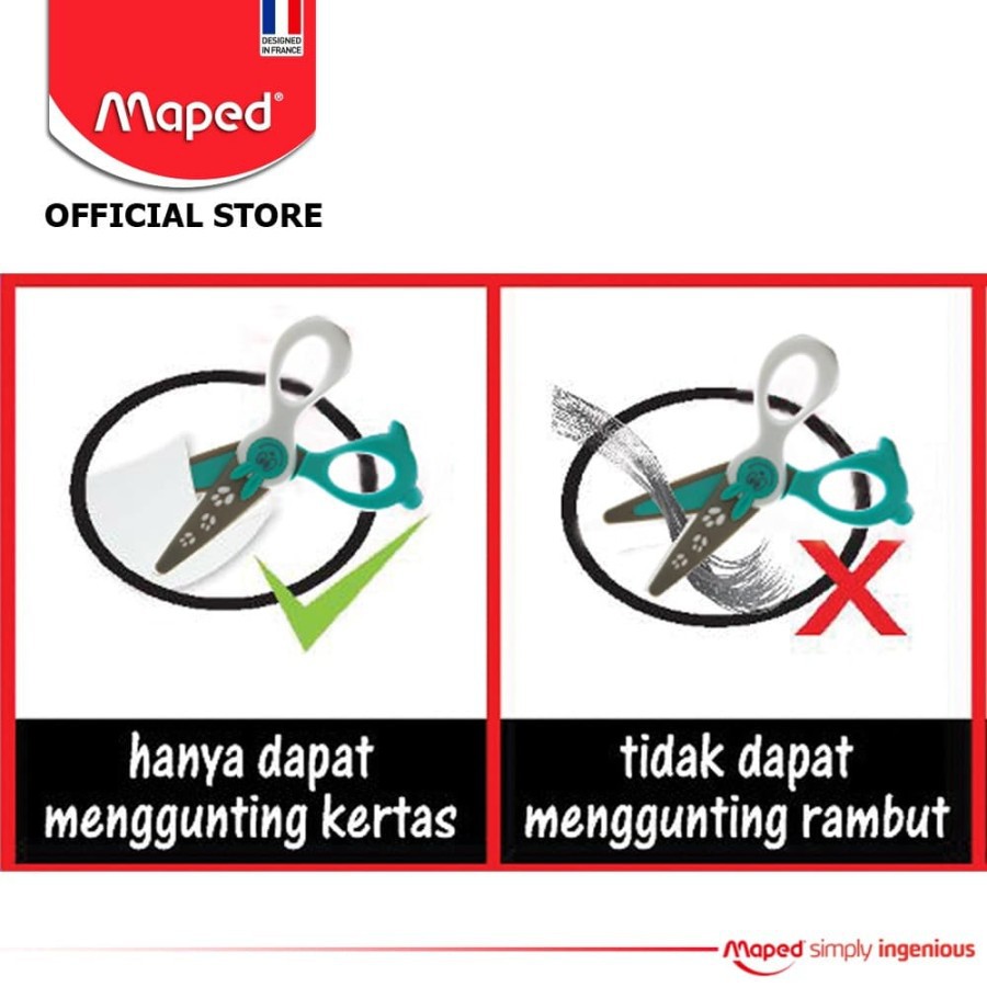 Maped Gunting Kidi Cut 12 cm