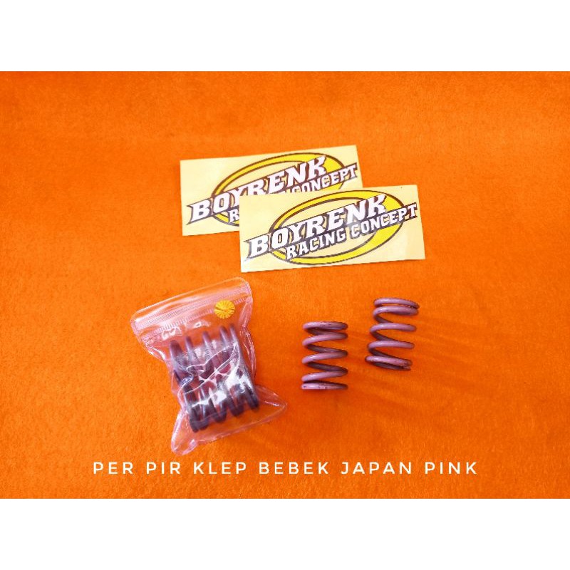 PER PIR KLEP BEBEK JAPAN PINK - BOYRENK RACING CONCEPT