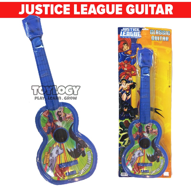 Mainan Edukasi Alat Musik Anak Justice League Fancy Guitar Gitar