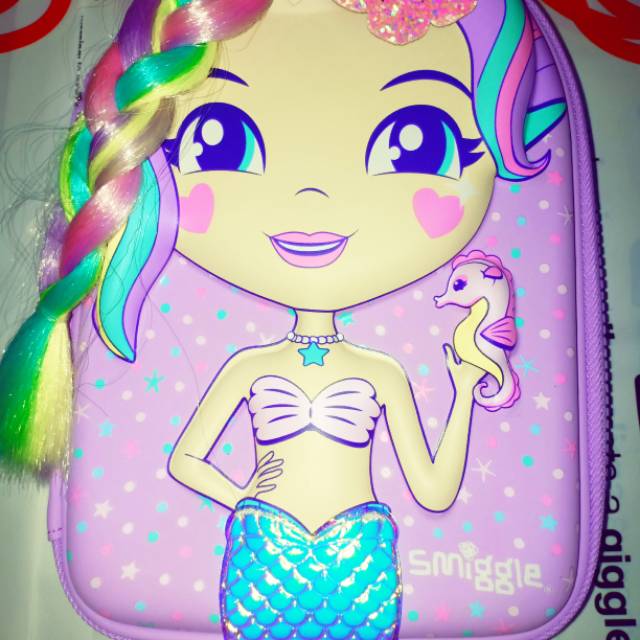 

SALE Smiggle pencilcase/tempat pensil mermaid original sale